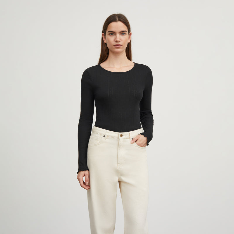 Skall Studio EDIE BLOUSE, Black