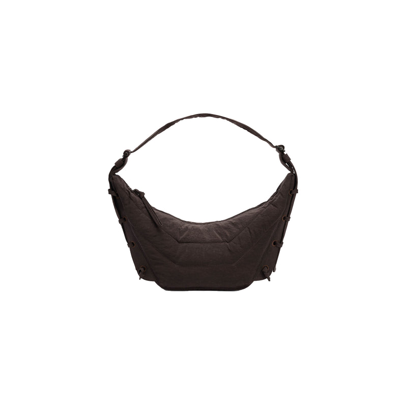 Lemaire SMALL SOFT GAME BAG, Dark Chocolate