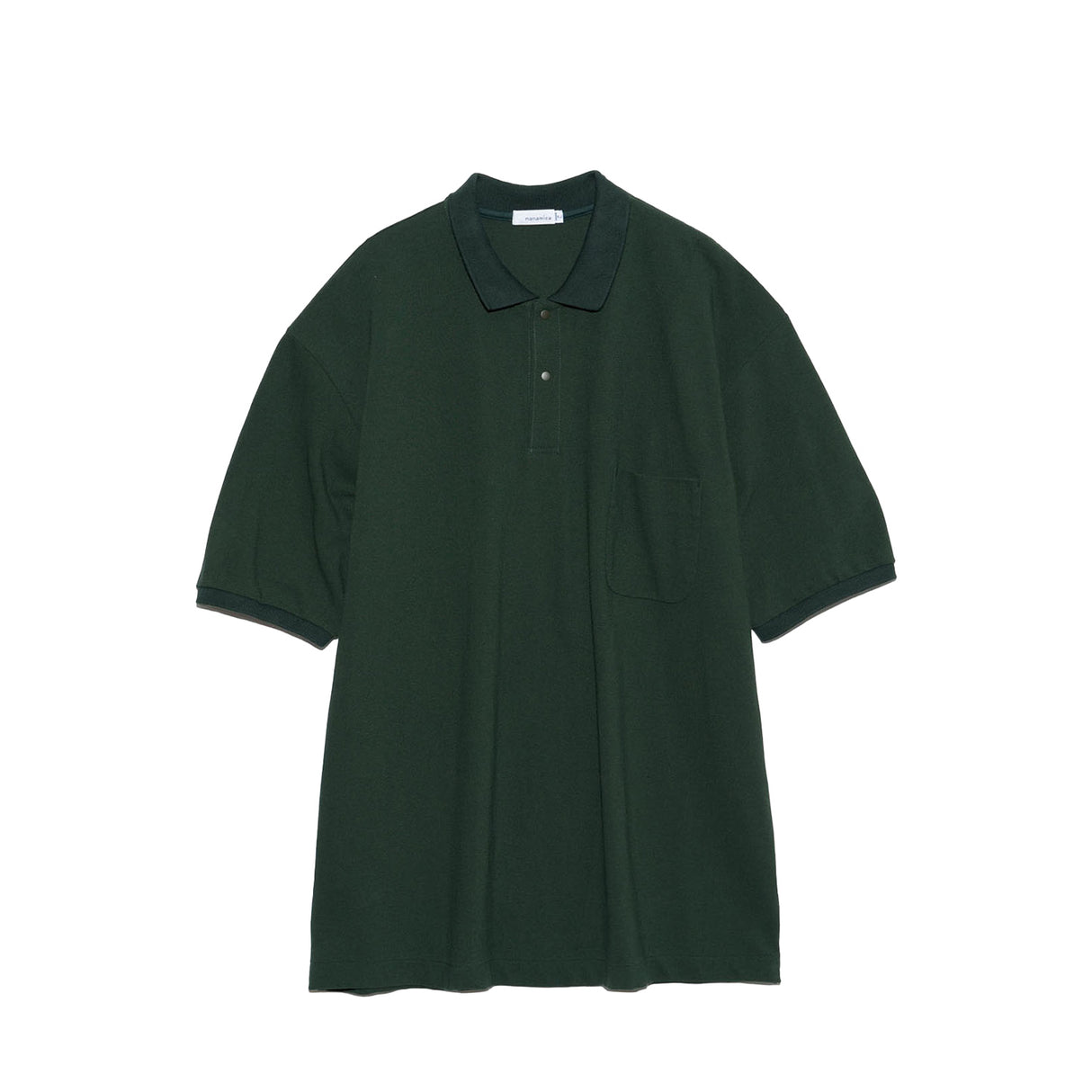 nanamica S/S POLO SHIRT, Green - Image 1