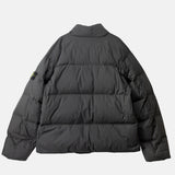 Stone Island 4100109 CRINKLE REPS NY DOWN JACKET, Lead Grey