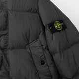 Stone Island 4100109 CRINKLE REPS NY DOWN JACKET, Lead Grey