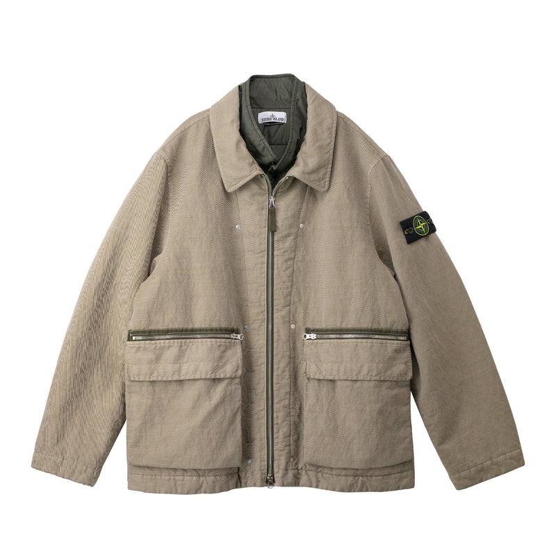 Stone Island 4100043 FIELD JACKET, Biscuit