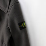 Stone Island 4100040 HEAVY MELTON JACKET, Lead Grey