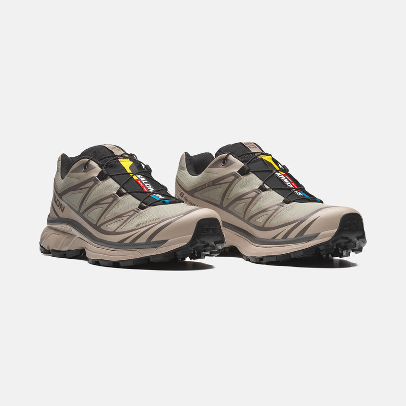 Salomon XT-6 GORE-TEX, White Pepper/Silver Sage/Dark Gull Gray