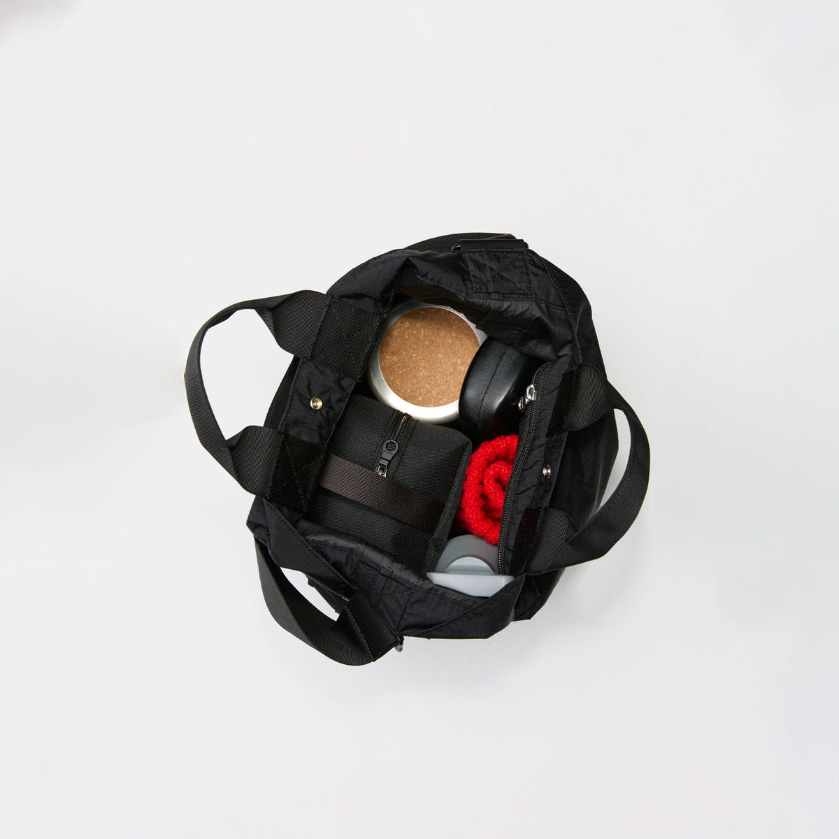 Sandqvist GRID SHOPPER BAG, Black
