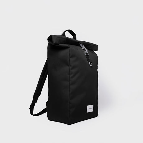 Sandqvist GROUND ROLLTOP BACKPACK L, Black