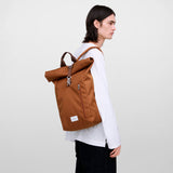 Sandqvist GROUND ROLLTOP BACKPACK L, Sepia Brown