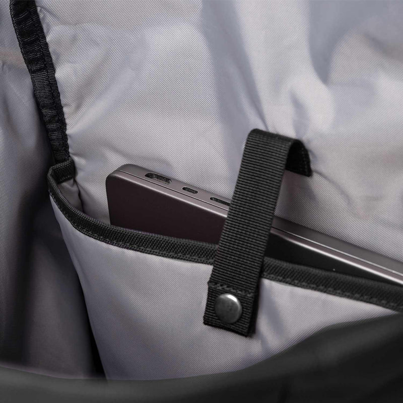 Sandqvist ICON ROLLTOP BACKPACK L, Black