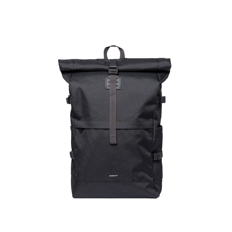 Sandqvist ICON ROLLTOP BACKPACK L, Black