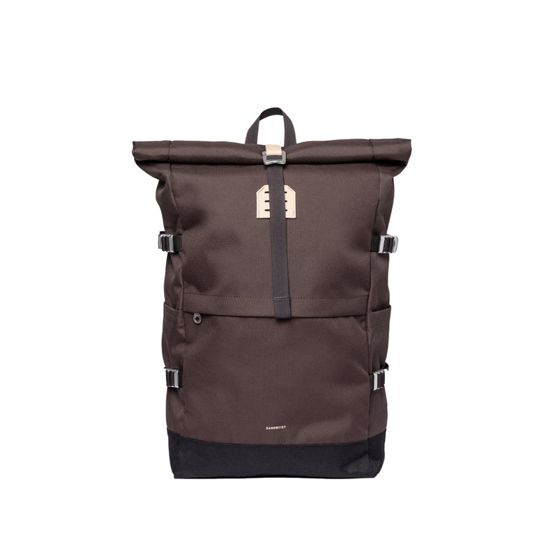 Sandqvist ICON ROLLTOP BACKPACK L, Brown