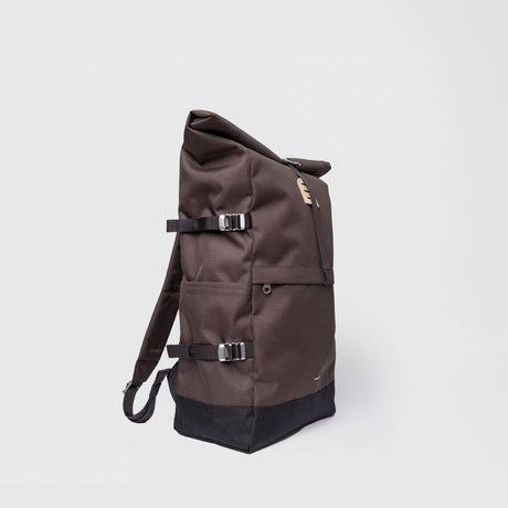 Sandqvist ICON ROLLTOP BACKPACK M, Brown