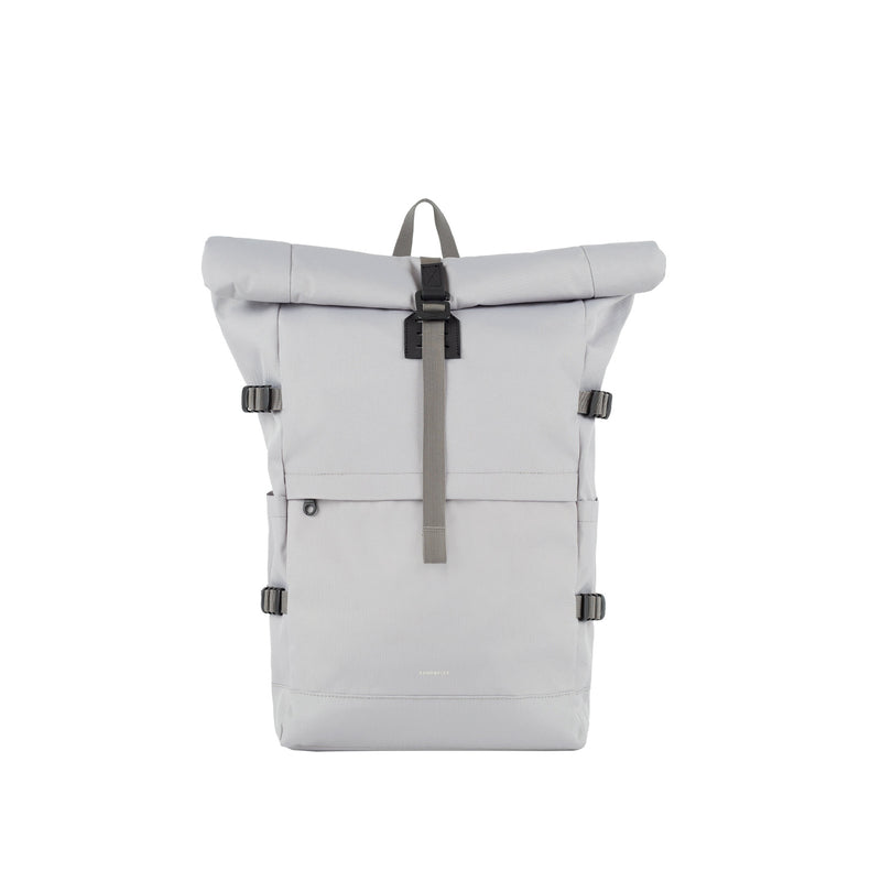 Sandqvist ICON ROLLTOP BACKPACK, Light Grey