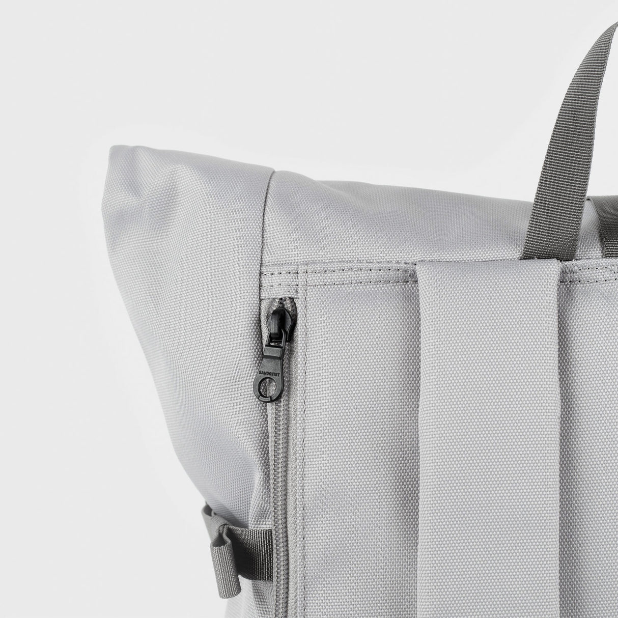 Sandqvist ICON ROLLTOP BACKPACK, Light Grey
