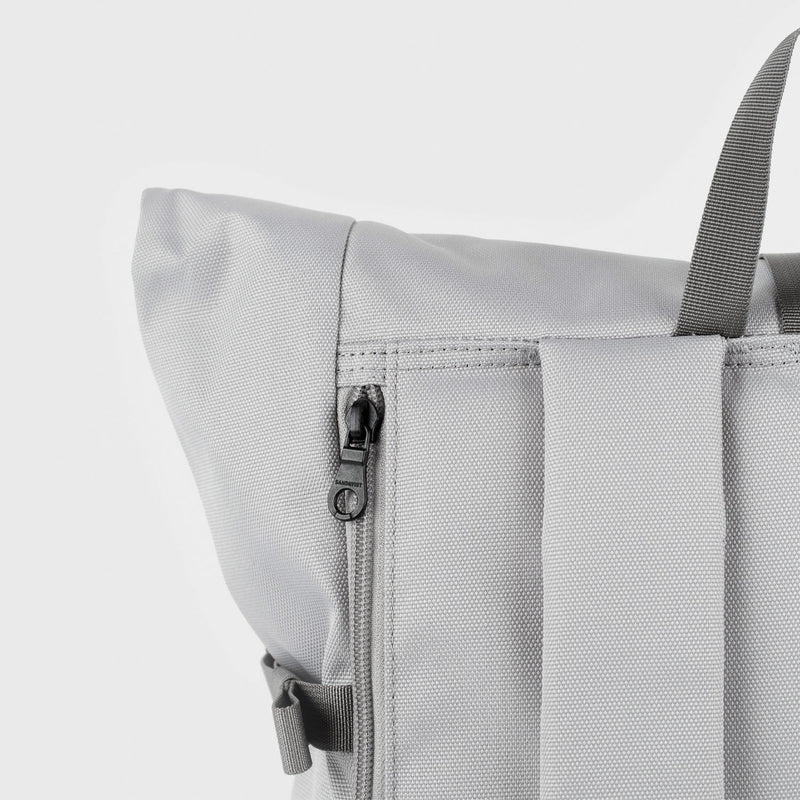 Sandqvist ICON ROLLTOP BACKPACK, Light Grey