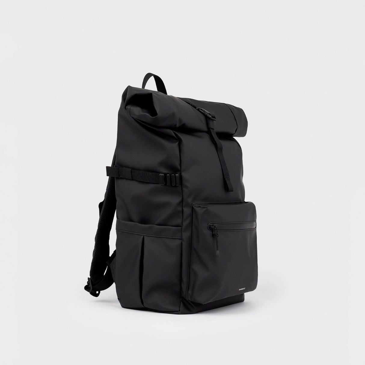 Sandqvist STREAM ROLLTOP BACKPACK LARGE, Black