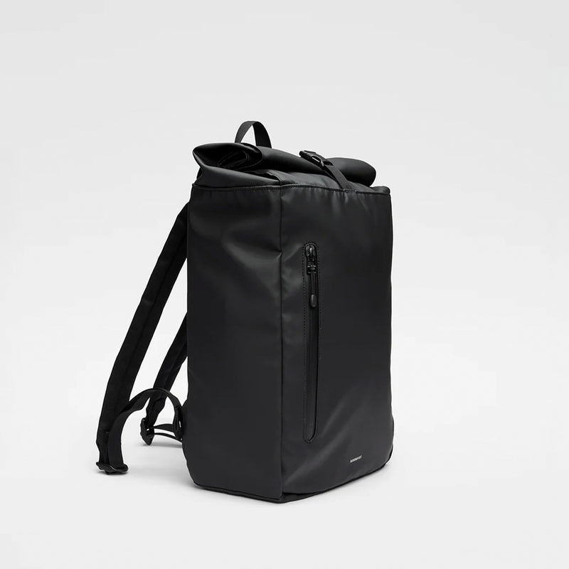 Sandqvist STREAM ROLLTOP BACKPACK, Black