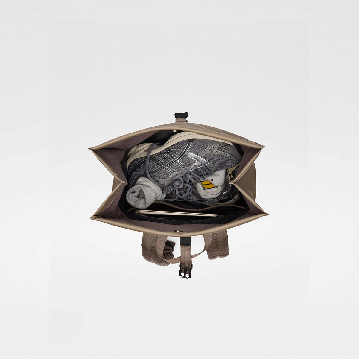 Sandqvist STREAM ROLLTOP BACKPACK, Clay