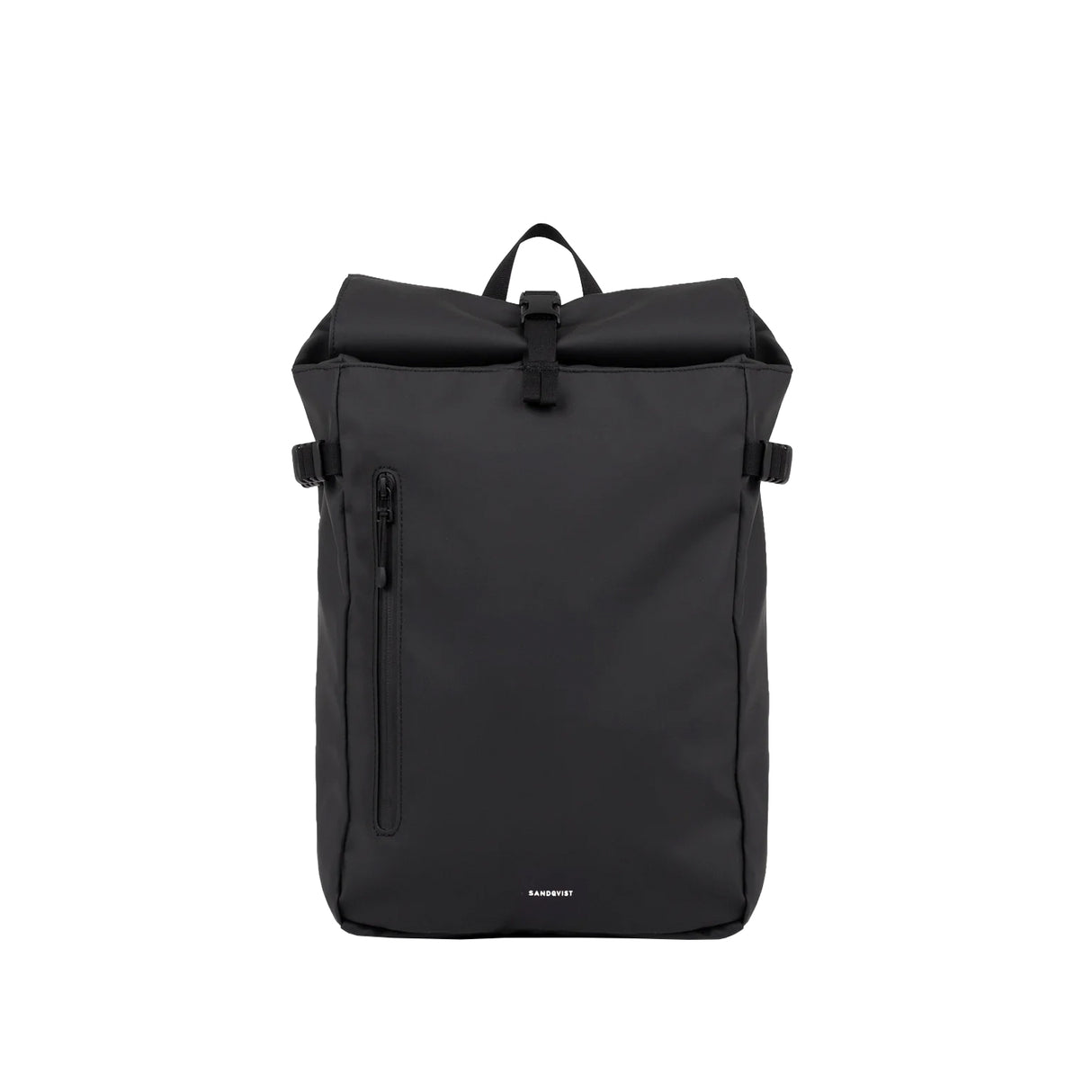 Sandqvist STREAM SLIM ROLLTOP M, Black