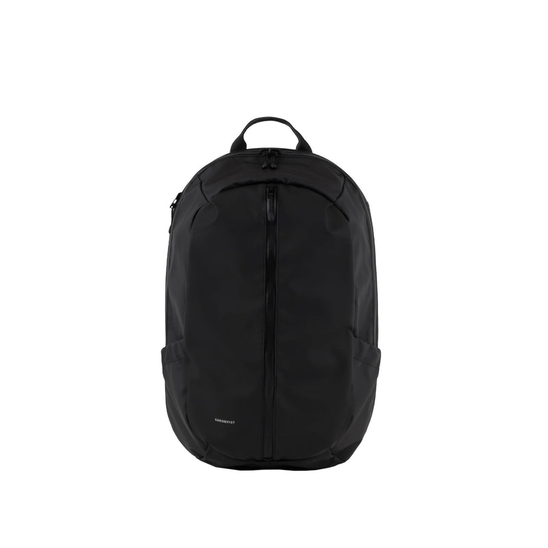 Sandqvist STREAM ZIPPER BACKPACK, Black