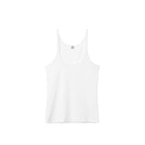 TOTEME SCOOP NECK RIB TANK TOP, White
