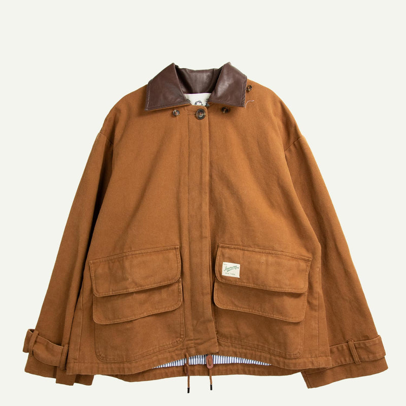 Sea NY CAROLYN WORKWEAR CAPE JACKET, Camel