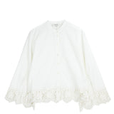 Sea NY IYLA SOUTACHE BLOUSE, White