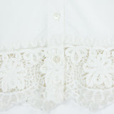 Sea NY IYLA SOUTACHE BLOUSE, White