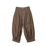 Brown pants on a white background