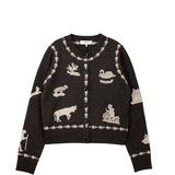 Sea NY MARGEURITE CARDIGAN, Coffee