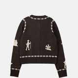 Sea NY MARGEURITE CARDIGAN, Coffee