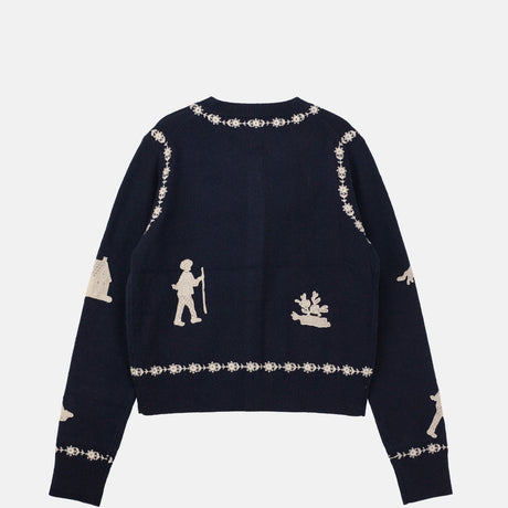 Sea NY MARGEURITE CARDIGAN, Navy