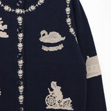 Sea NY MARGEURITE CARDIGAN, Navy