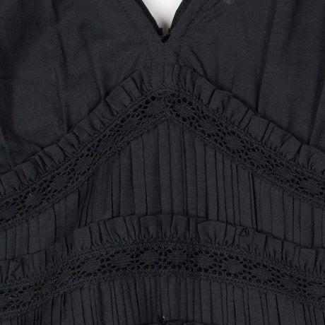 Sea NY NOMI SOLID V-NECK TOP, Black