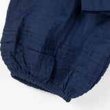 Sea NY MYRA COTTON LONG-SLEEVE TOP, Navy