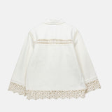 Sea NY STASIA DENIM JACKET, Cream