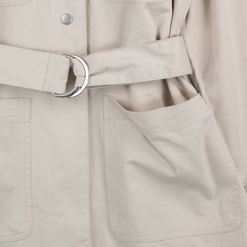 Sea NY ADELE SPORTSWEAR BELTED JACKET, Oat