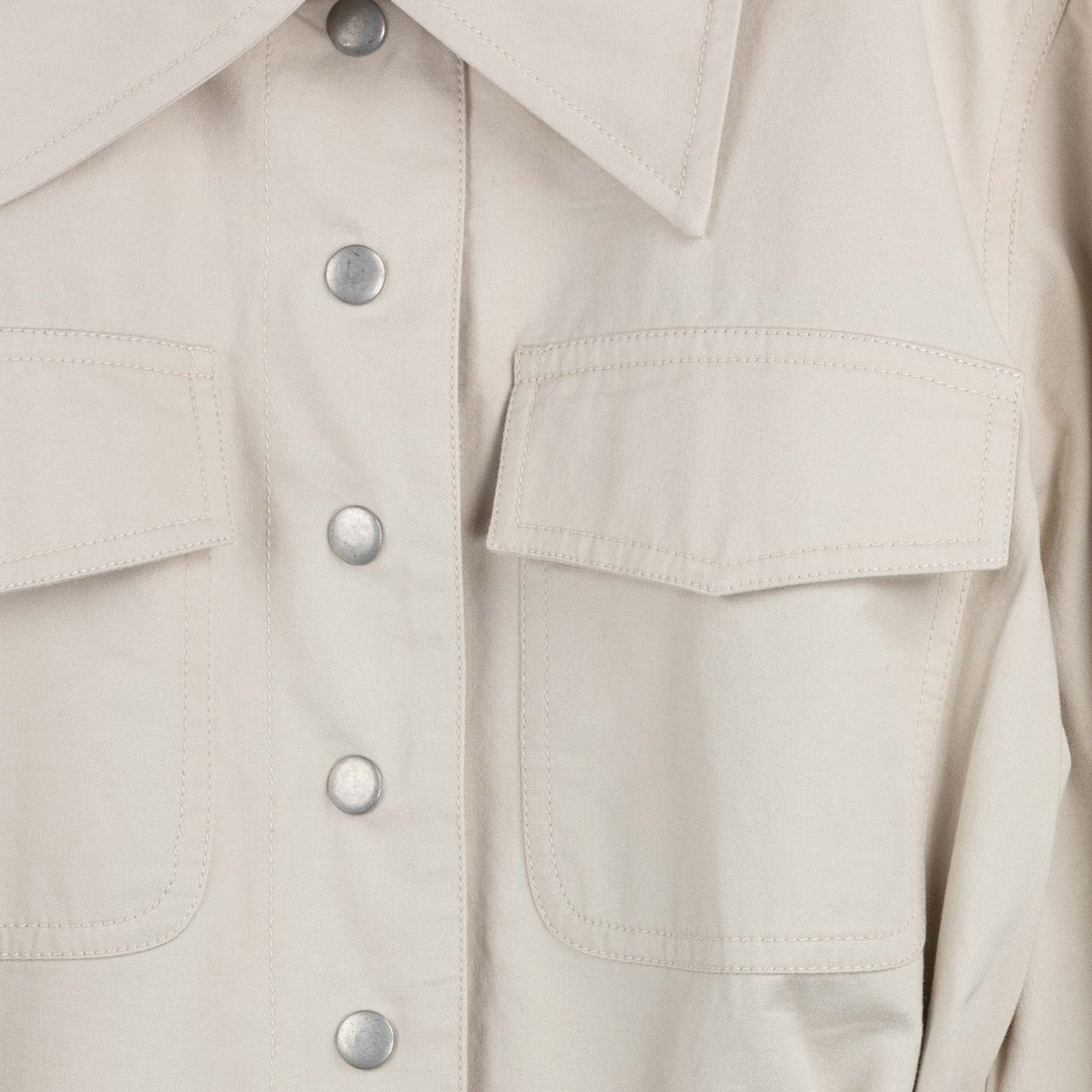 Sea NY ADELE SPORTSWEAR BELTED JACKET, Oat