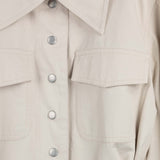 Sea NY ADELE SPORTSWEAR BELTED JACKET, Oat