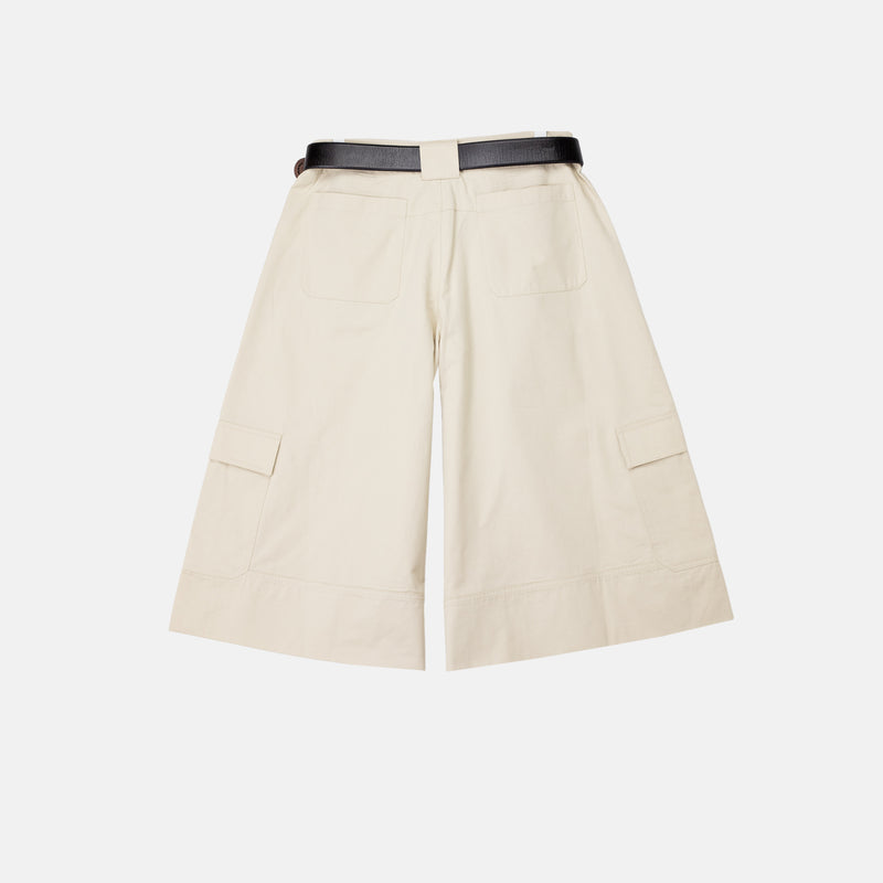 Sea NY ANDREA WORKWEAR CULOTTES, Stone