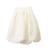 Sea NY FAYETTA EMBOSSED BUBBLE SKIRT, Cream