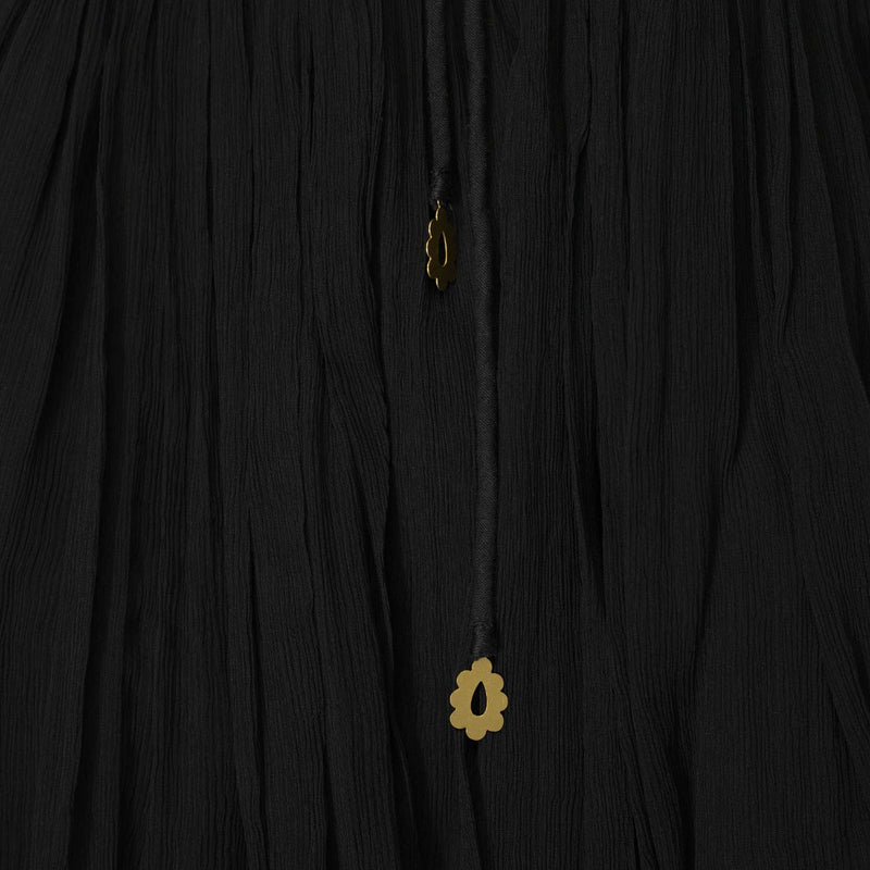 Sea NY DAPHNE LACE L/S TOP, Black