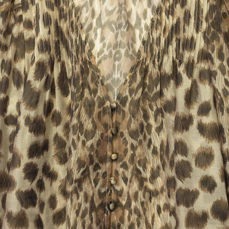 Sea NY CLAUDE PRINT L/S TOP, Cream