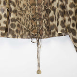 Sea NY CLAUDE PRINT L/S TOP, Cream