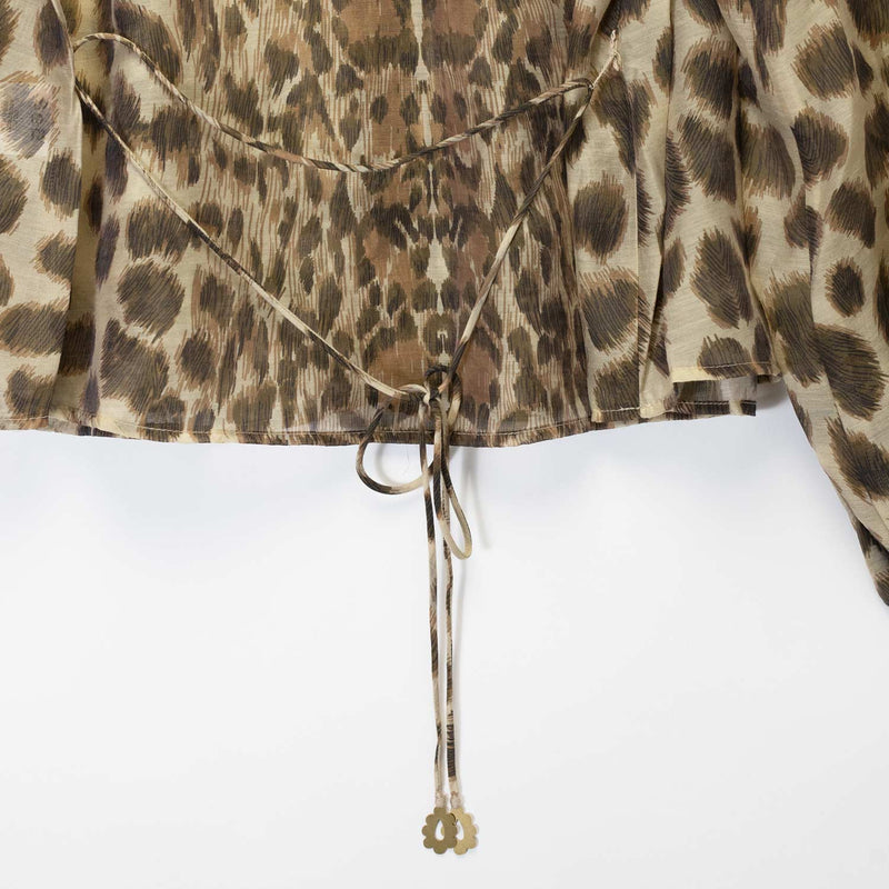 Sea NY CLAUDE PRINT L/S TOP, Cream