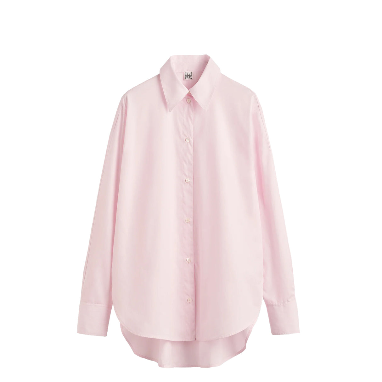 TOTEME KIMONO-SLEEVE POPLIN SHIRT, Blossom