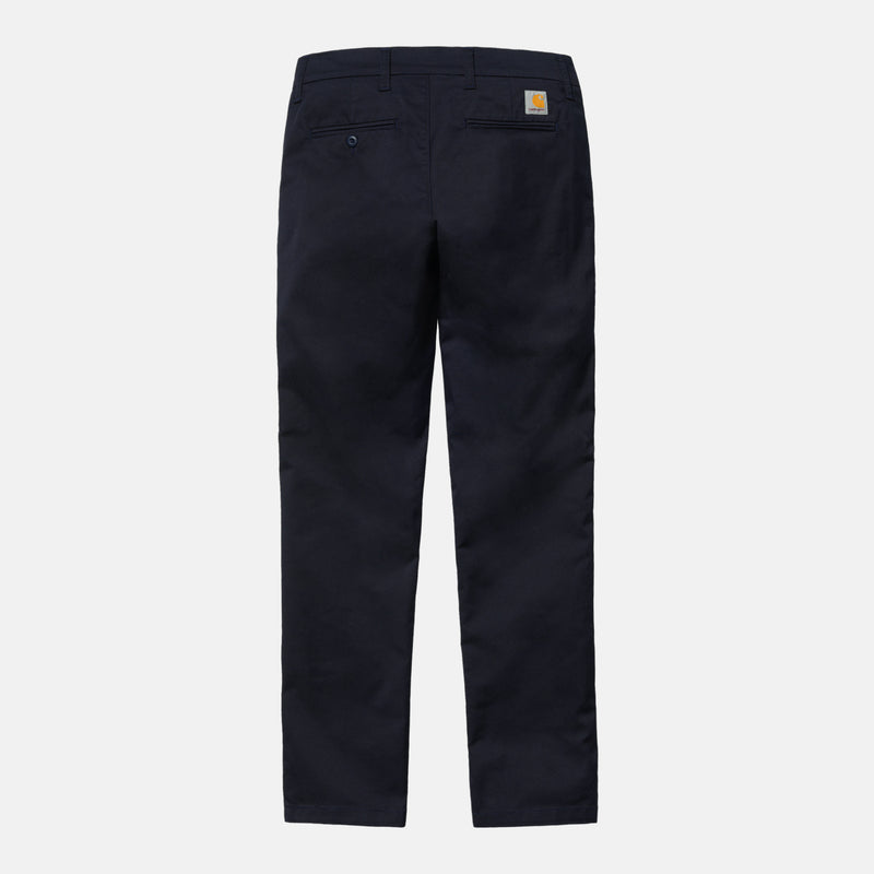 Carhartt WIP SID PANT LAMAR, Dark Navy Rinsed