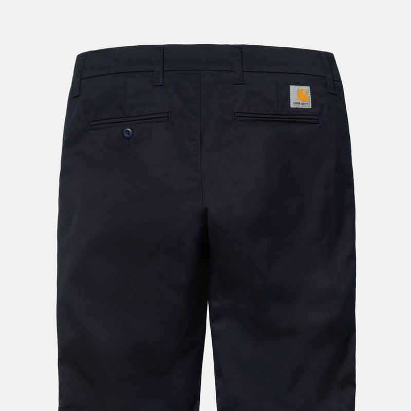 Carhartt WIP SID PANT LAMAR, Dark Navy Rinsed