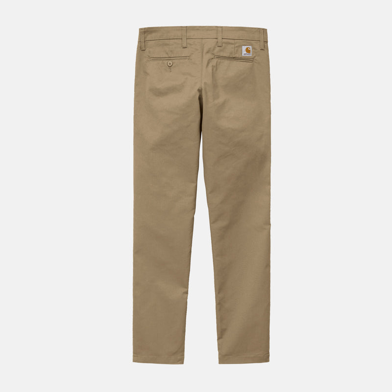 Carhartt WIP SID PANT LAMAR, Leather Rinsed
