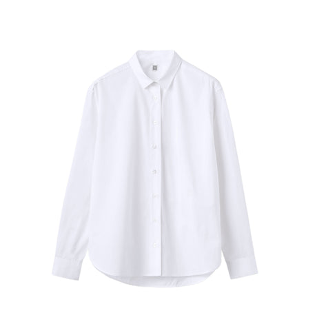 TOTEME SIGNATURE COTTON SHIRT, White - Image 1