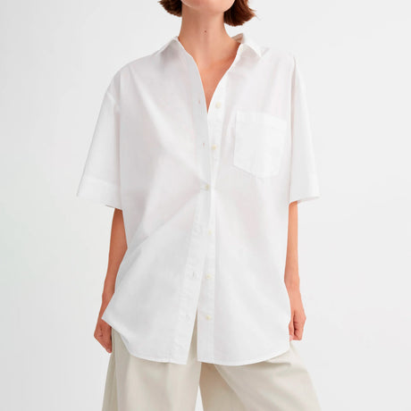 Skall Studio AGGIE SHIRT, Optic White